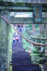上色見熊野座神社　参道