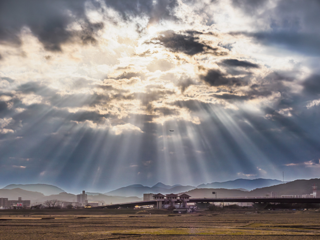 初！天使の梯子