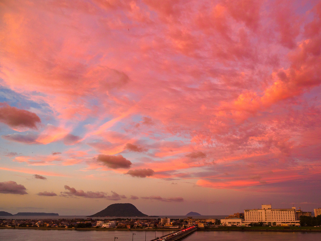 ときめく夕景