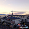 秋の夕景 ～5階より～