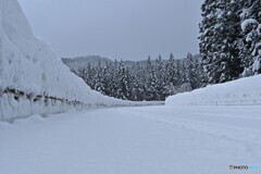 雪の壁