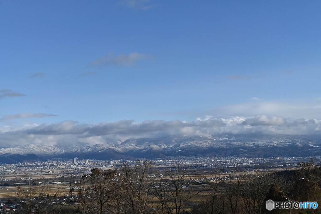 くっきり冬空