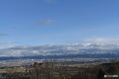 くっきり冬空