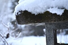 灯篭の先に