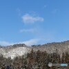 流るる冬の薄雲