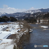 雪解けの朝日連峰