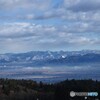 流れる冬雲