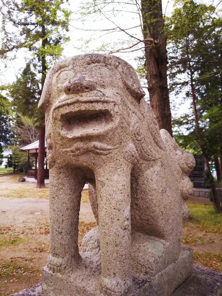 大避神社の狛犬
