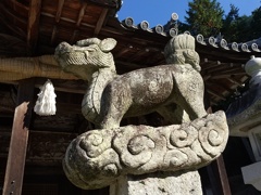 蒲田神社（姫路市広畑区蒲田）の麒麟像