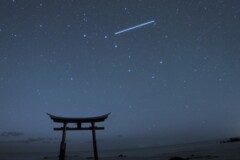 北斗七星とISS