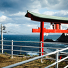 【 海と鳥居 】