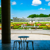 公園のテラス