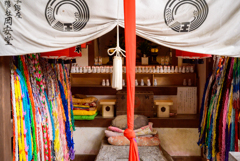 王子稲荷神社　力石