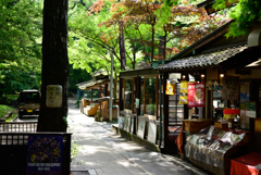 深大寺参道近く