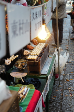 まさかの一本だけで買わせてもらえない屋台の団子