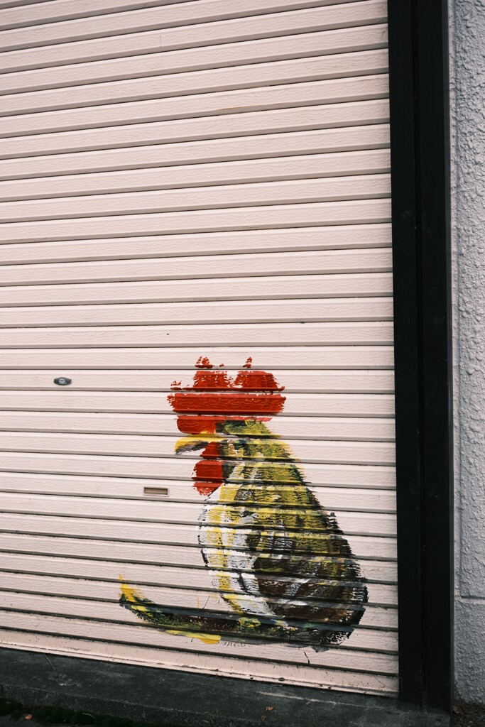 シャッター　アート