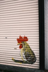 シャッター　アート