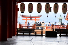 年末の厳島神社