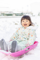 雪遊び