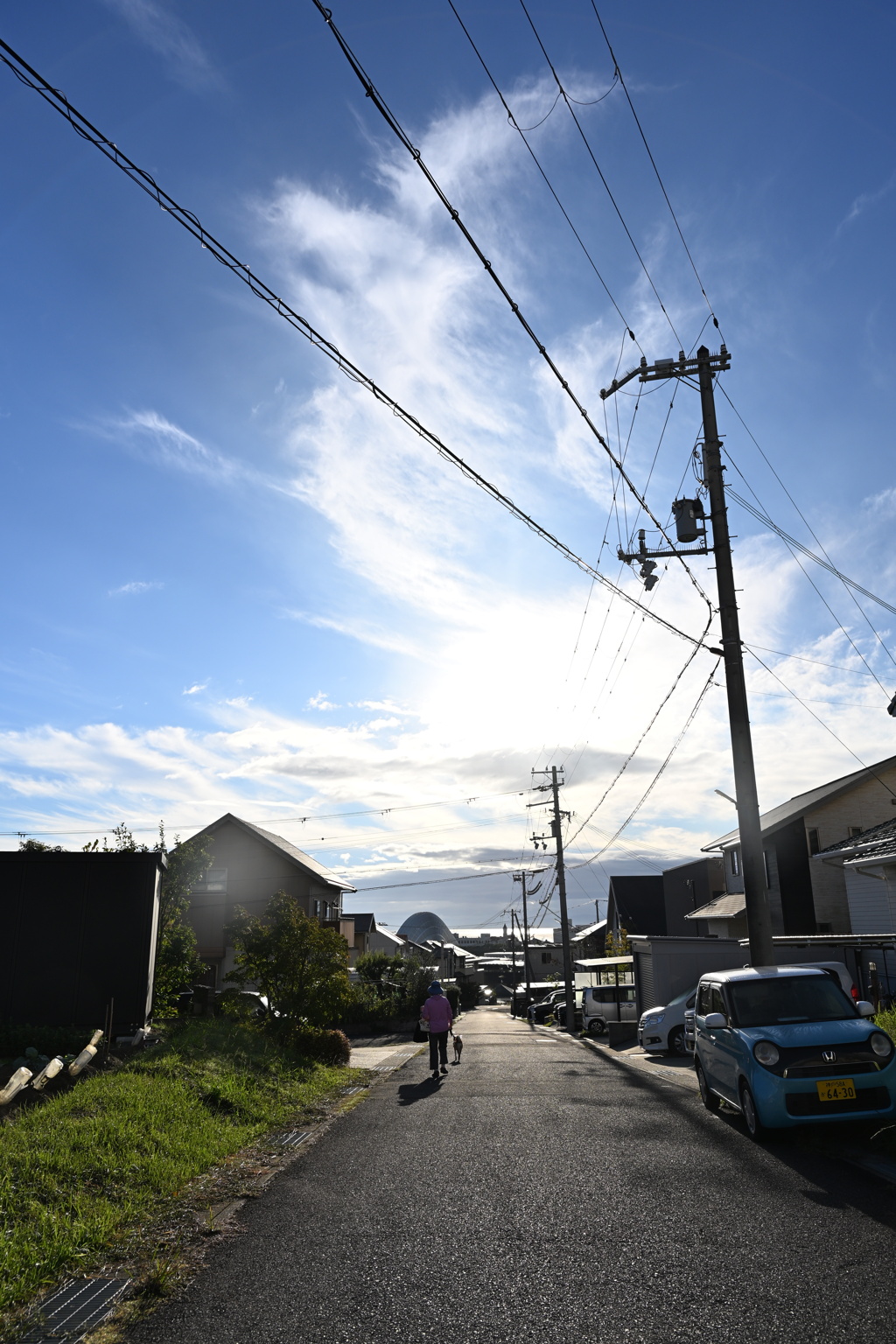 朝の空