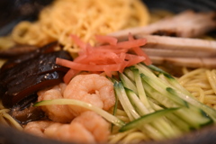 そば屋の冷やし中華