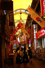 石橋商店街　オレンジアーケード