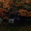 御屋敷の庭-大滝-
