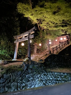 夜の神社