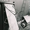 木屋の裏口