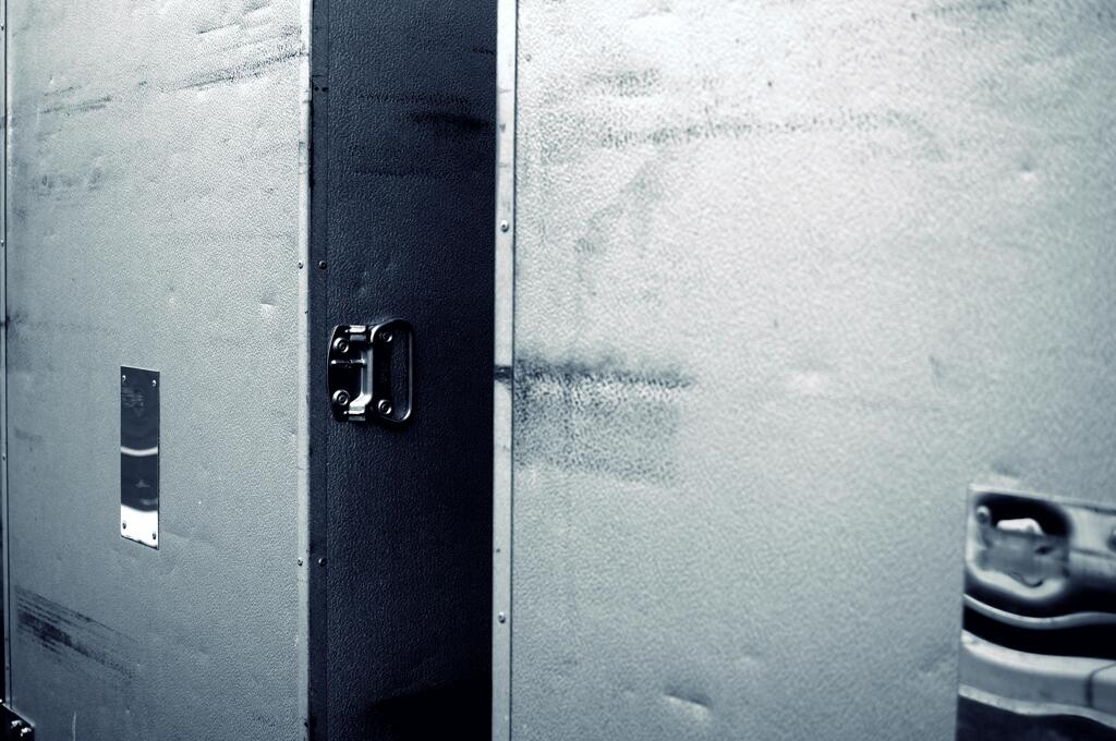 コンビニのコンテナ