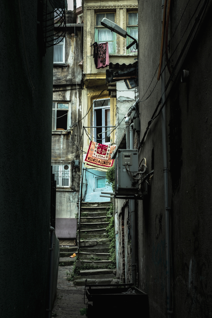 路地裏の風景