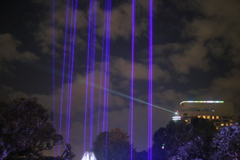 ランドマークからの〜ビーム！