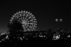夜の観覧車