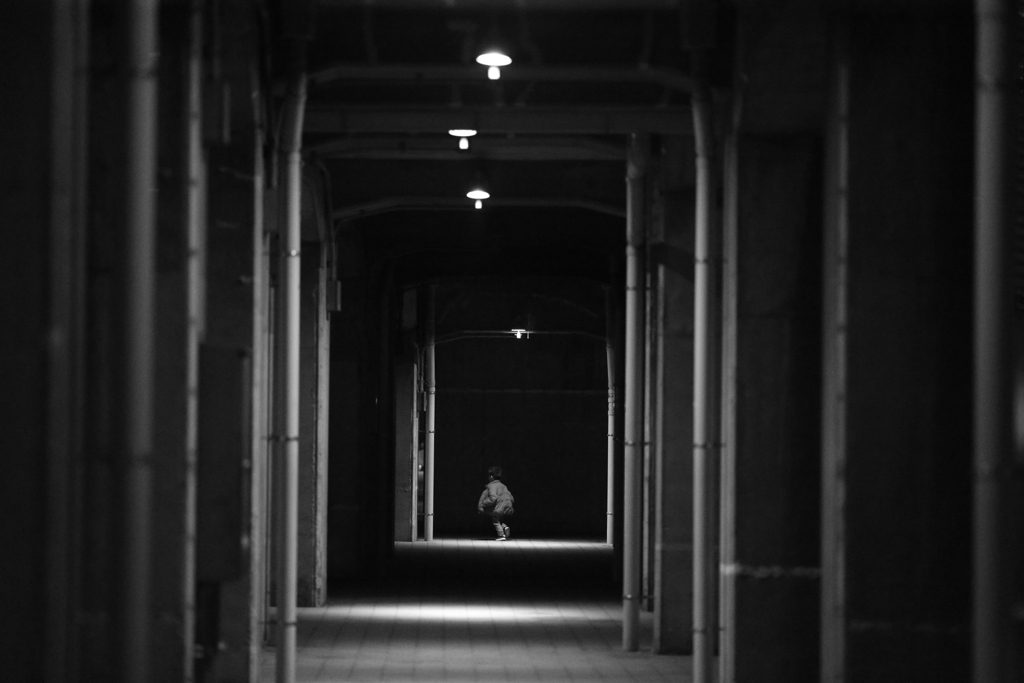 モノクロ…楽しい…