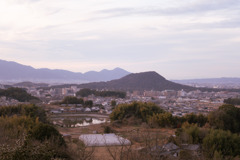 甘樫夕景