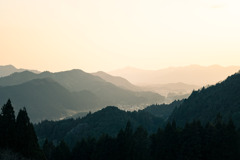 宇陀夕景
