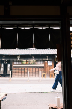 今宮神社炙り餅屋にて