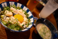 鯛の酒粕なめろう