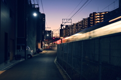 始発電車