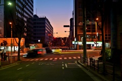 夜明けの大手門