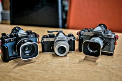 師匠のF先輩のNikonコレクション③左から