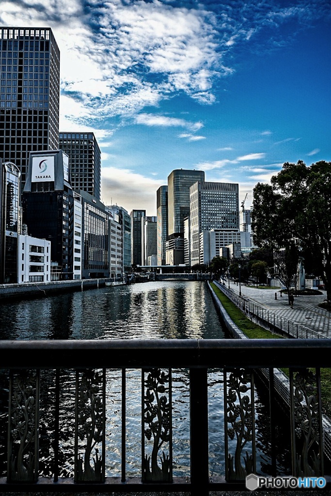 中之島公園撮影会①栴檀木橋