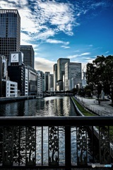 中之島公園撮影会①栴檀木橋