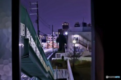 トイレの窓から