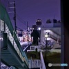 トイレの窓から