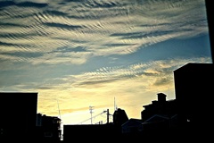 変な雲