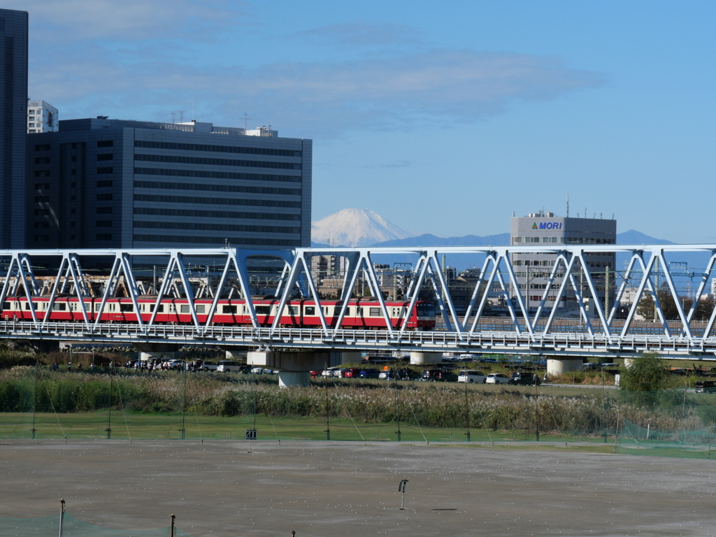 富士山と京急