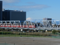 富士山と京急