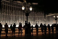 ベラージオホテルの噴水ショー