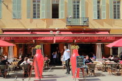 カフェ ド パレ Café du Palais，ニース